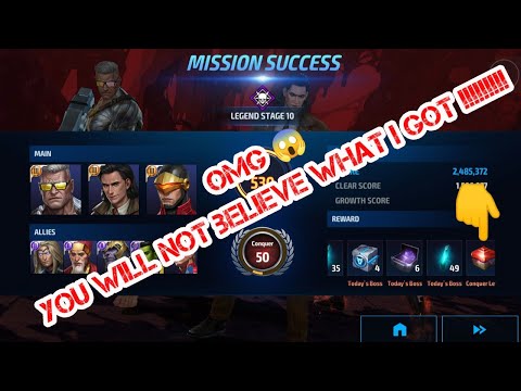 Finally Got CTP Chest From WBL Conquer Level | Marvel Future Fight 7.4