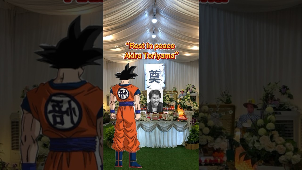 Rest in peace Akira Toriyama❤️ #theoriginalj #anime #dragonball #akiratoriyama #viral