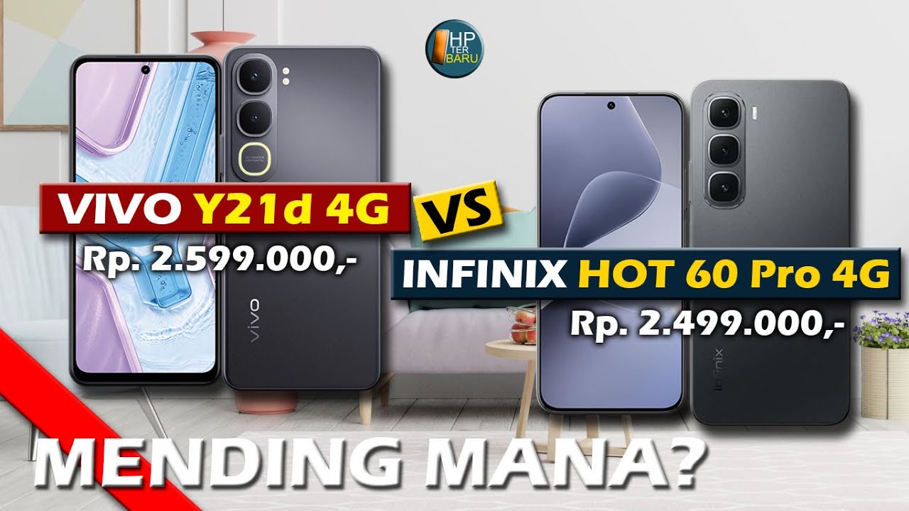MENDING MANA? VIVO Y21D 4G VS INFINIX HOT 60 PRO 4G