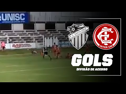Santa Cruz 1x1 Inter-SM | Divisão de Acesso 2017