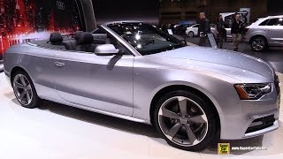 2015 Audi A5 Cabriolet - Exterior and Interior Walkaround - 2015 Chicago Auto Show