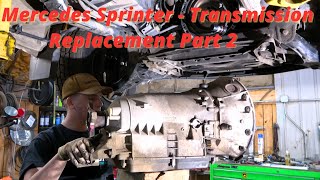 Mercedes Sprinter : Transmission Replacement Part 2 - Transmission Vibration On a Sprinter Van
