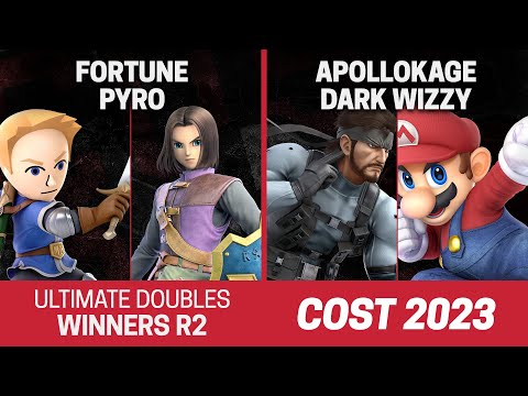 COST 2023 Doubles Winners R2 - Fortune/Pyro vs ApolloKage/Dark Wizzy - SSBU Tournament