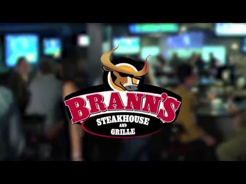 Jared Veldheer is BIG - Brann's Steakhouse and Grille
