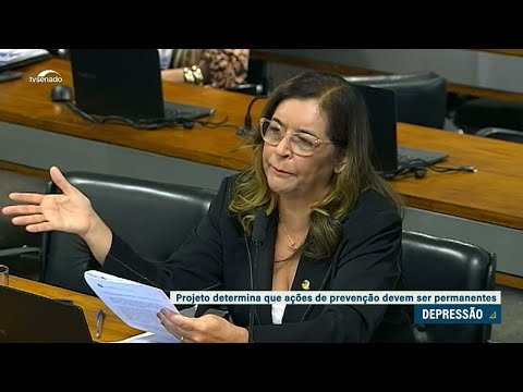 Combate à depressão pode ganhar política permanente