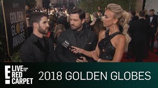 Darren Criss Holds Men Accountable at 2018 Golden Globes | E! Live from the Red Carpet