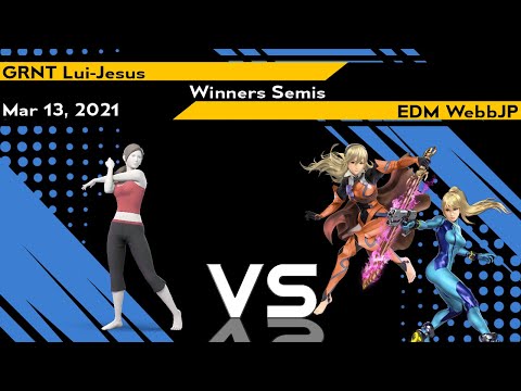 [Smash Ultimate] XeNOwifi Monthly (W.Semis) - EDM  WebbJP vs GRNT  Lui-Jesus