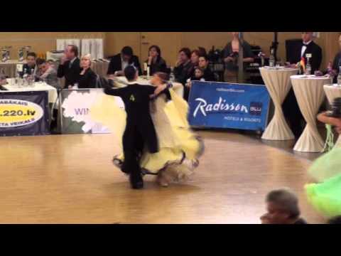 Latvian Standart Championship 2011 Kristaps Kalva - Lesia Bogachova 1.2final waltz.wmv