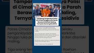 Penganiaya Polisi di Cimahi Teriaki Korban Maling, Berujung Luka Parah, Pelaku Ternyata Residivis