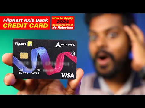 Flipkart Axis Bank Credit Card Apply Process without income proof - Step by Step