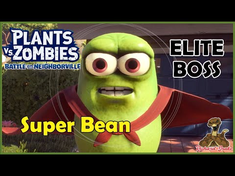 PvZ 3: Battle for Neighborville Garden Ops Super Bean Elite Boss Gameplay
