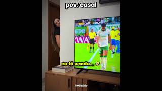 a namorada errou a mira kkkkk l #humor #engraçado #casal #shorts