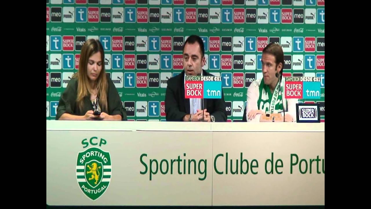 Apresentação de Diego Capel no Sporting