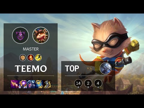 Teemo Top vs Volibear - NA Master Patch 11.17