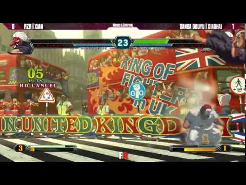 FR18 - KOF13 - Winners Semifinal - RZR Xian vs Qanba Douyu Xiaohai