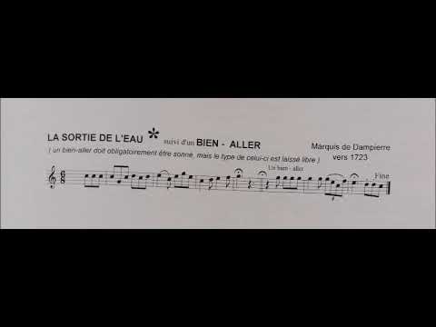 La sortie de l'eau suivi d'un bien-aller Trompe de chasse Guyaume Vollet