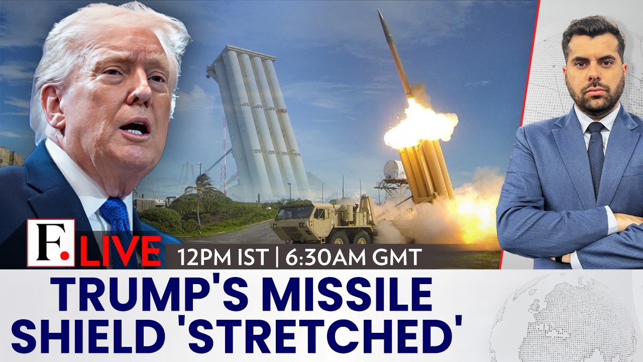 LIVE | US Used Nearly Half Of THAAD Missile Stockpile Defending Israel: Report | Firstpost Live