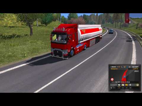 Euro Truck Simulator 2 (1.28) Renault Range T Small Cab #TheFantastic + DLC's & mods