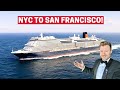 New York To San Francisco By Luxury Ship