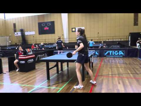 160402 TOP12, Louise Jakobsen - Valeria Petrova