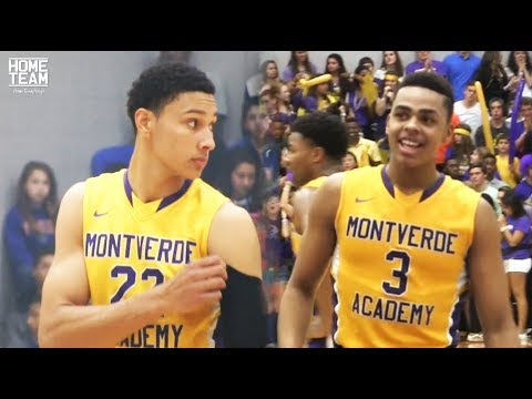 Ben Simmons & D'Angelo Russell On The Same Team Was A MOVIE! High School Highlights
