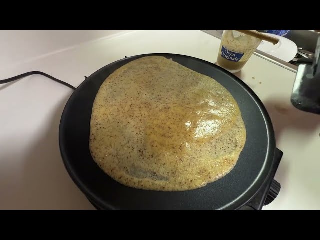 Best Affordable Electric Crepe Maker for Almond Flour Crepes - product in use