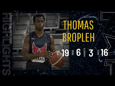 BROPLEH, THOMAS COVIRAN GRANADA VS C B ALMANSA CON AFANION | 16 POINS | 16 VALORACIÓN | LEB ORO