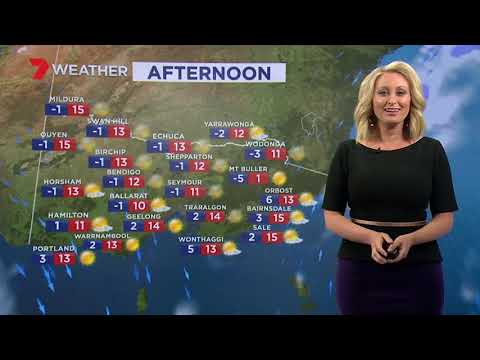 13 July 2018: A low of 3C in the city, freezing in the suburbs, then a lovely day - sunny and 14.