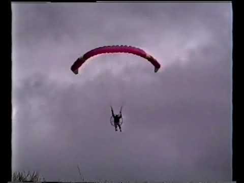 First two years of paramotoring in Norway, 1988 1990