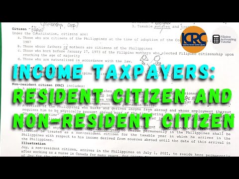 Income Taxation Schemes Part 1