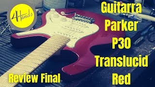 Video thumbnail for Guitarra Parker P30 by 4 Hands Luthieria