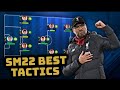 Best Football Tactic to Win in All Competitions 🏆🔥, Soccer Manager 2022
