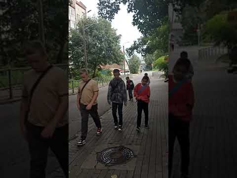 A small street of Kaliningrad