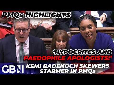 'Paedophile APOLOGISTS!' | Kemi Badenoch SKEWERS Keir Starmer over Labour's Epstein links