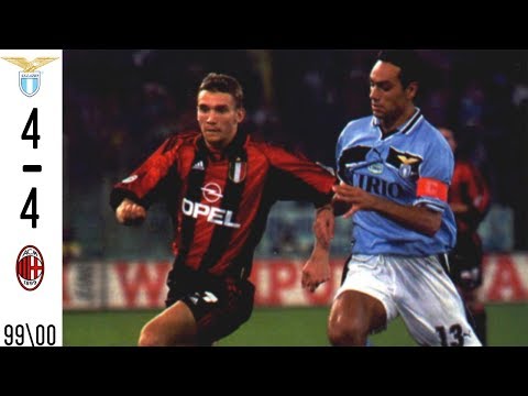LAZIO - AC MILAN | 4 - 4 | 1999 - 2000 | Highlights & Goals