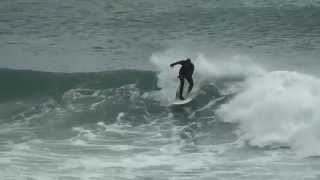 preview picture of video 'Point Judith Surfing 3/15/2015 Morning 3 of 3'