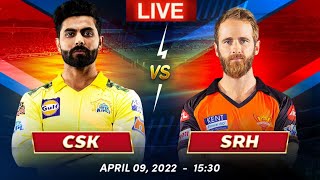LIVE: Chennai Vs Hyderabad, 17th Match | CSK Vs SRH Live Scores & Hindi Commentary | LIVE - IPL 2022