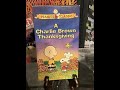 Opening To A Charlie Brown Thanksgiving 1994 VHS 1995 Reprint