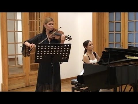Isidora Dramićanin & Mina Ristić - E.Grieg - Sonata for Violin&Piano No.3, Op.45, in c minor, II/III