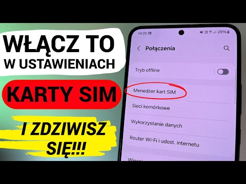 Zmień ustawienia KARTY SIM i ZDZIWISZ SIĘ / LEPSZY ZASIĘG , INTERNET I ROZMOWY.