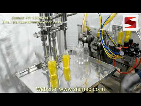 Gear Pump Based Paste And Liquid Filling Machine
