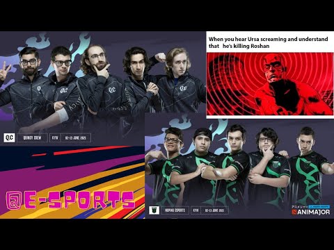 Quincy Crew vs NoPing Game 2 | Bo3 | Upper Bracket WePlay AniMajor DPC 2021 | DOTA 2 | HD