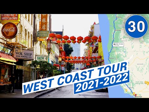 Day 8 - 2021. Chinatown, San Francisco, California. West Coast Tour. 2021-2022
