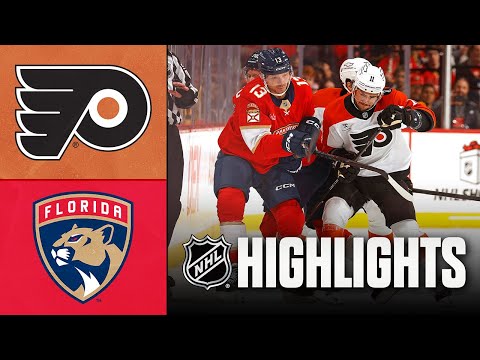 Philadelphia Flyers vs. Florida Panthers | NHL Highlights | November 26, 2025