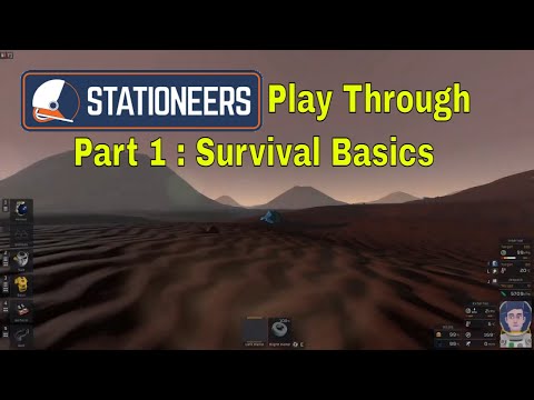 Stationeers Play Through Part 1 : Survival Basics