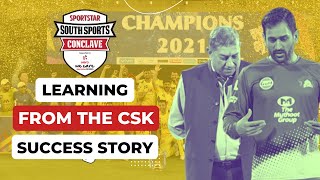 Sportstar South Sports Conclave : N Srinivasan on the CSK Success Story | MS Dhoni | The Hindu