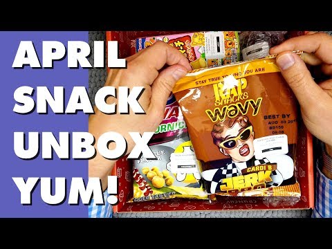 Unboxing MunchPak - April - ASMR