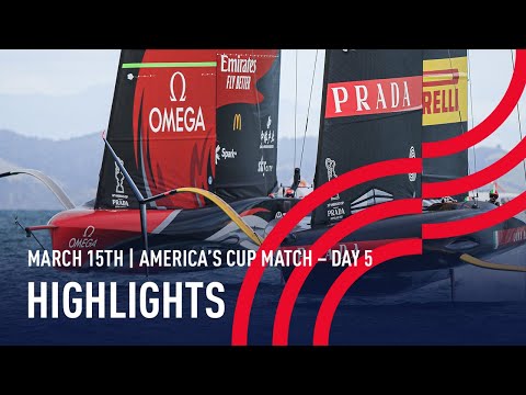 36th America's Cup Day 5 Highlights