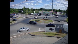 Sharx Security Demo Live Cam: rotary traffic circle Derry NH USA live webcam