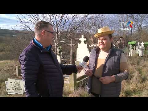 Vedere cu olteni în localitatea Corzu, Mehedinti